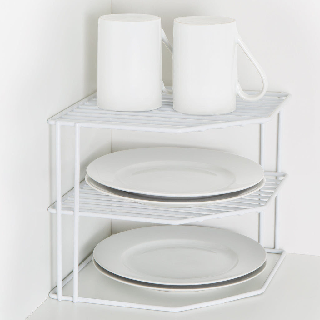 3-Tier Kitchen Corner Shelf Rack