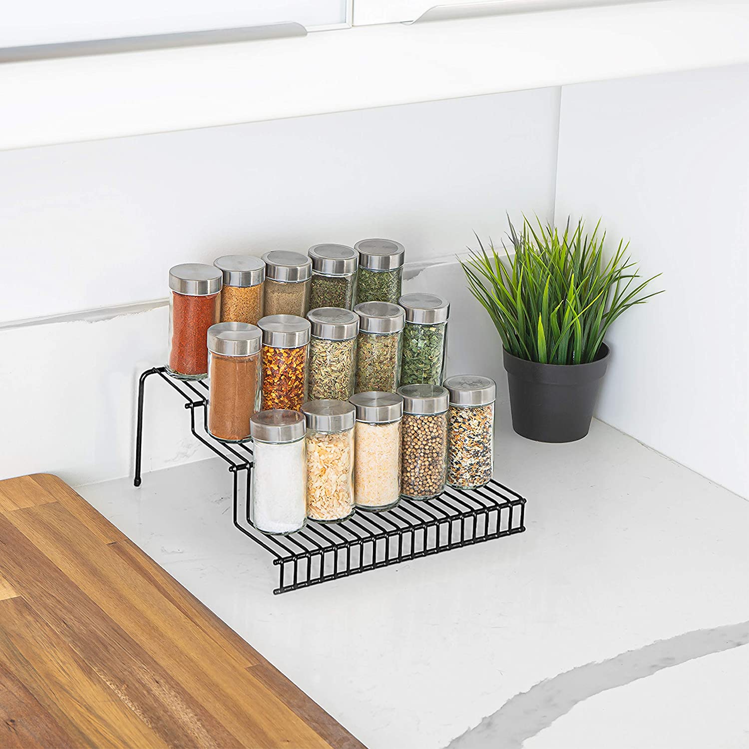 3-Tier Metal Wire Spice Rack