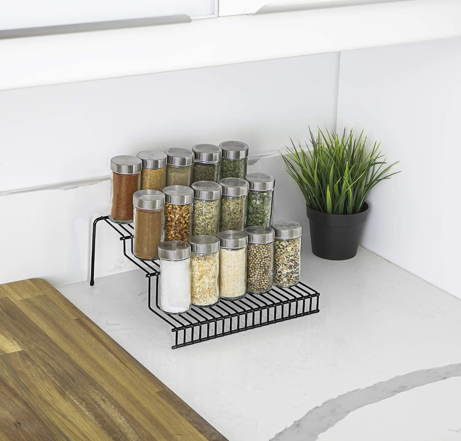 3-Tier Metal Wire Spice Rack
