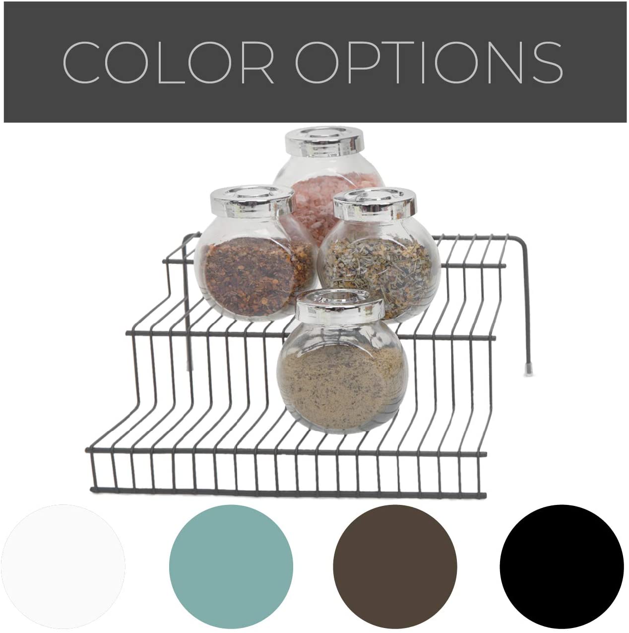 3-Tier Metal Wire Spice Rack
