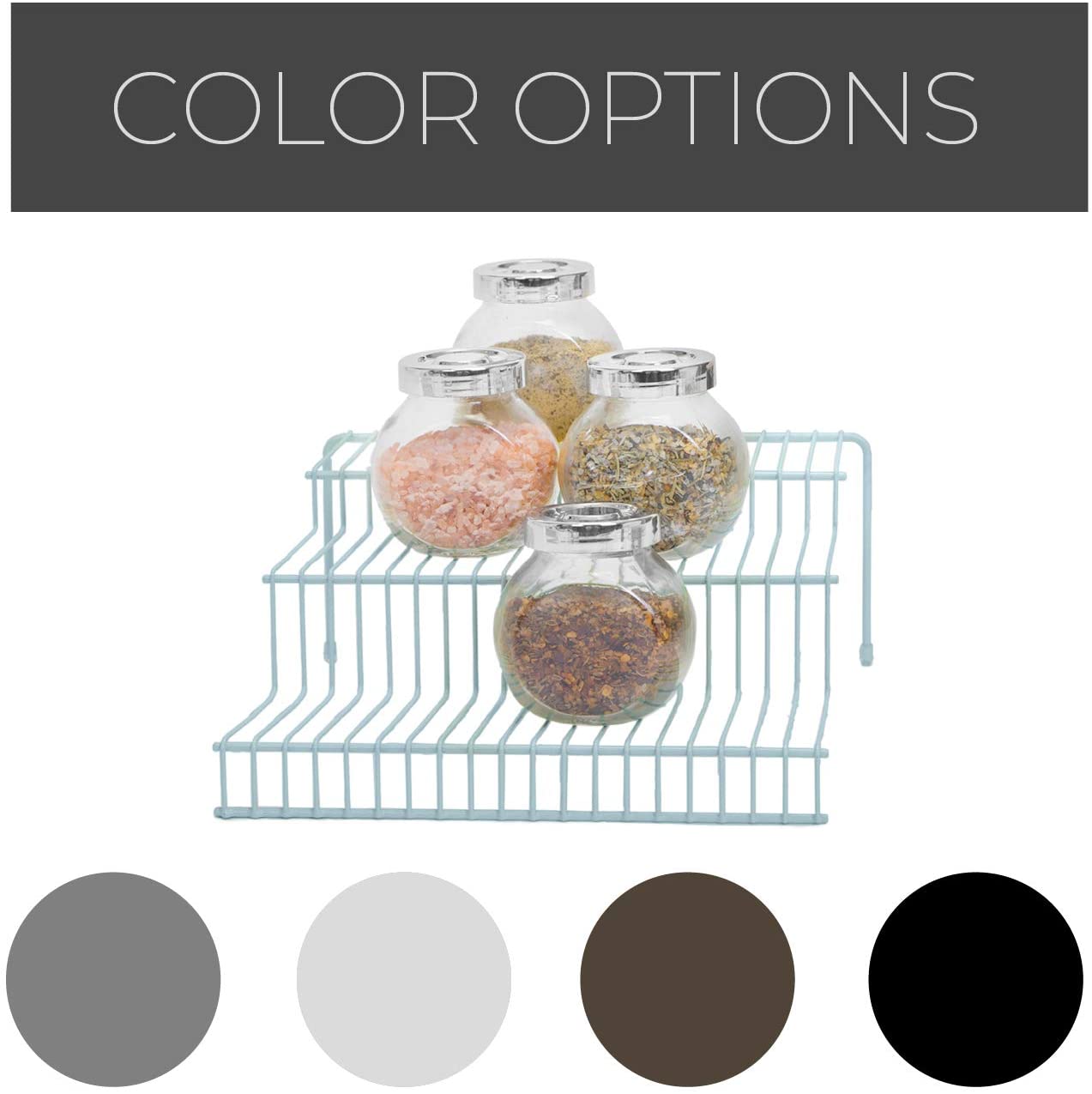 3-Tier Metal Wire Spice Rack