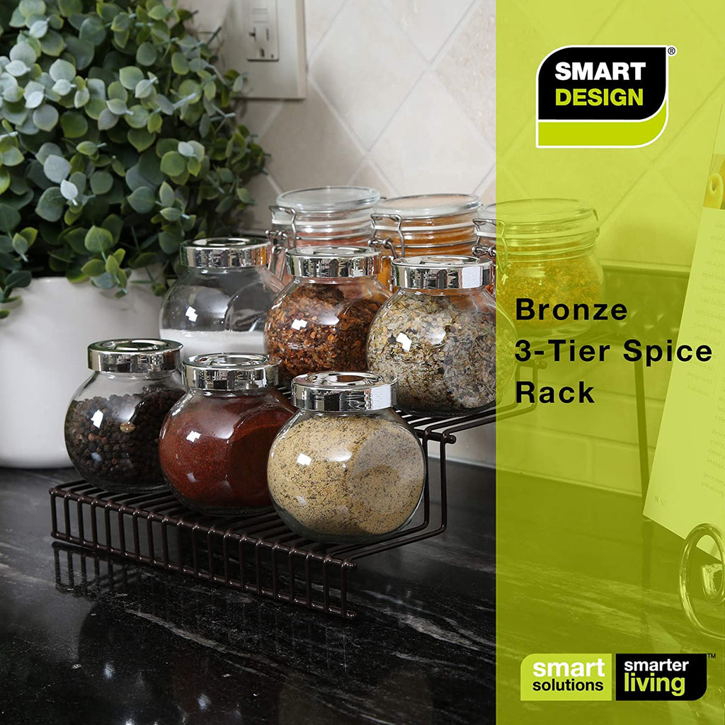 3-Tier Metal Wire Spice Rack