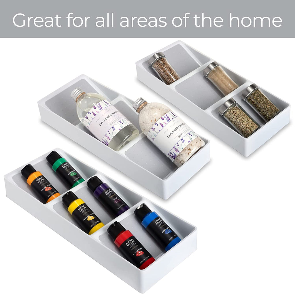 3-Tier Plastic Spice Rack Drawer