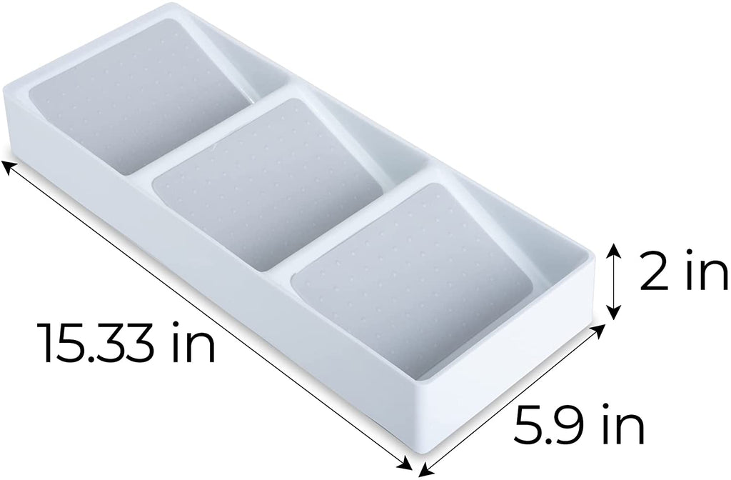 3-Tier Plastic Spice Rack Drawer
