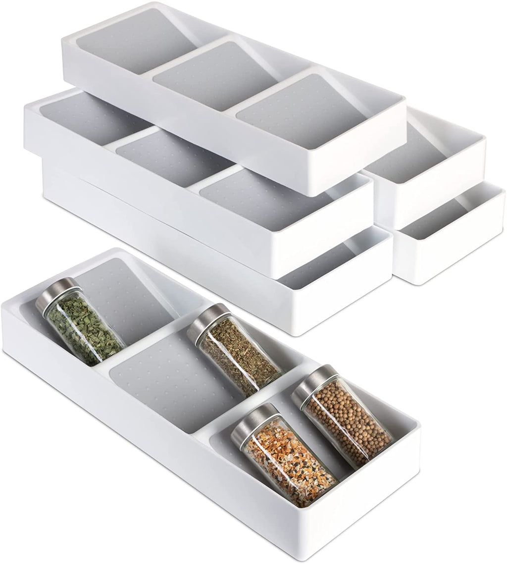 3-Tier Plastic Spice Rack Drawer