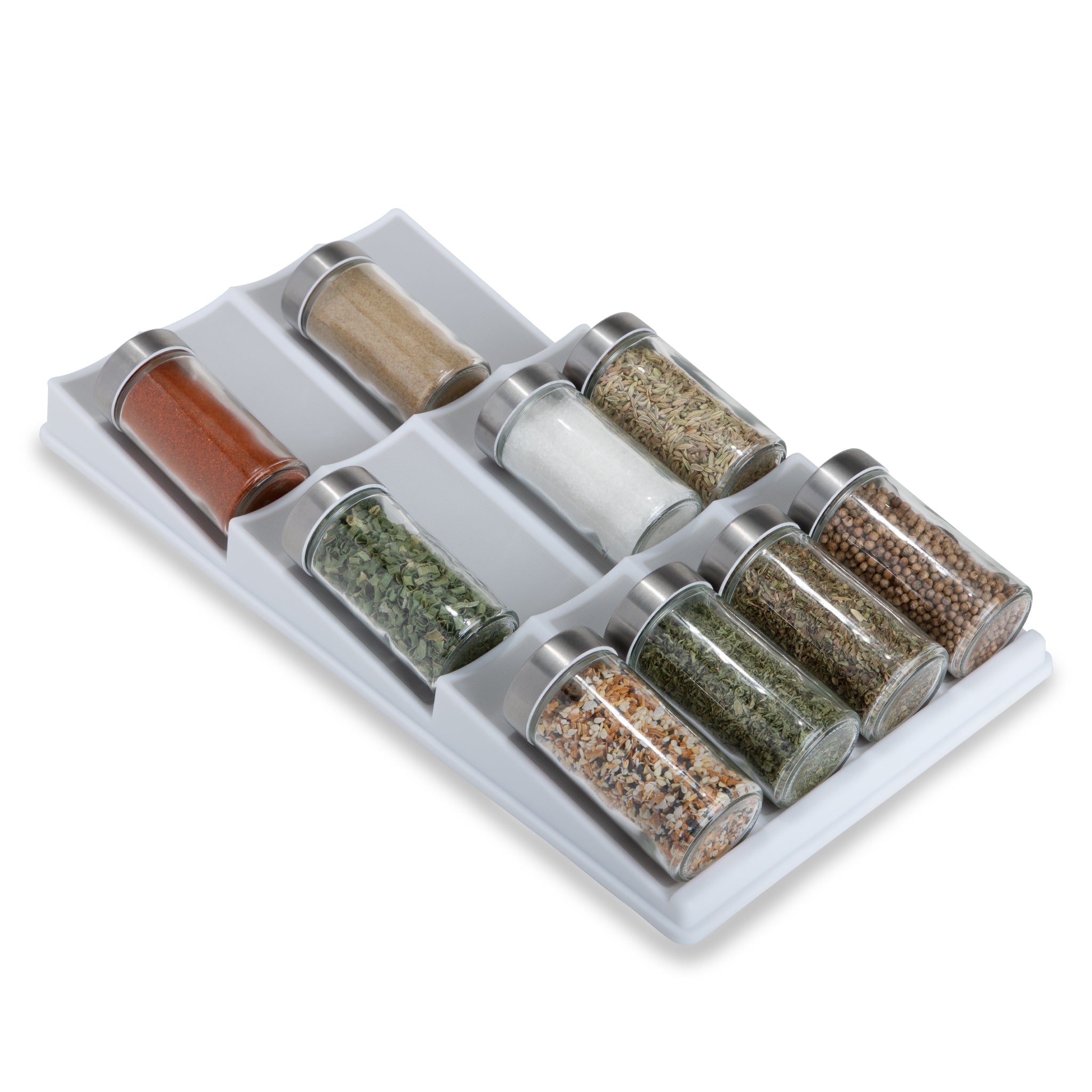 3-Tier Plastic Spice Rack Drawer