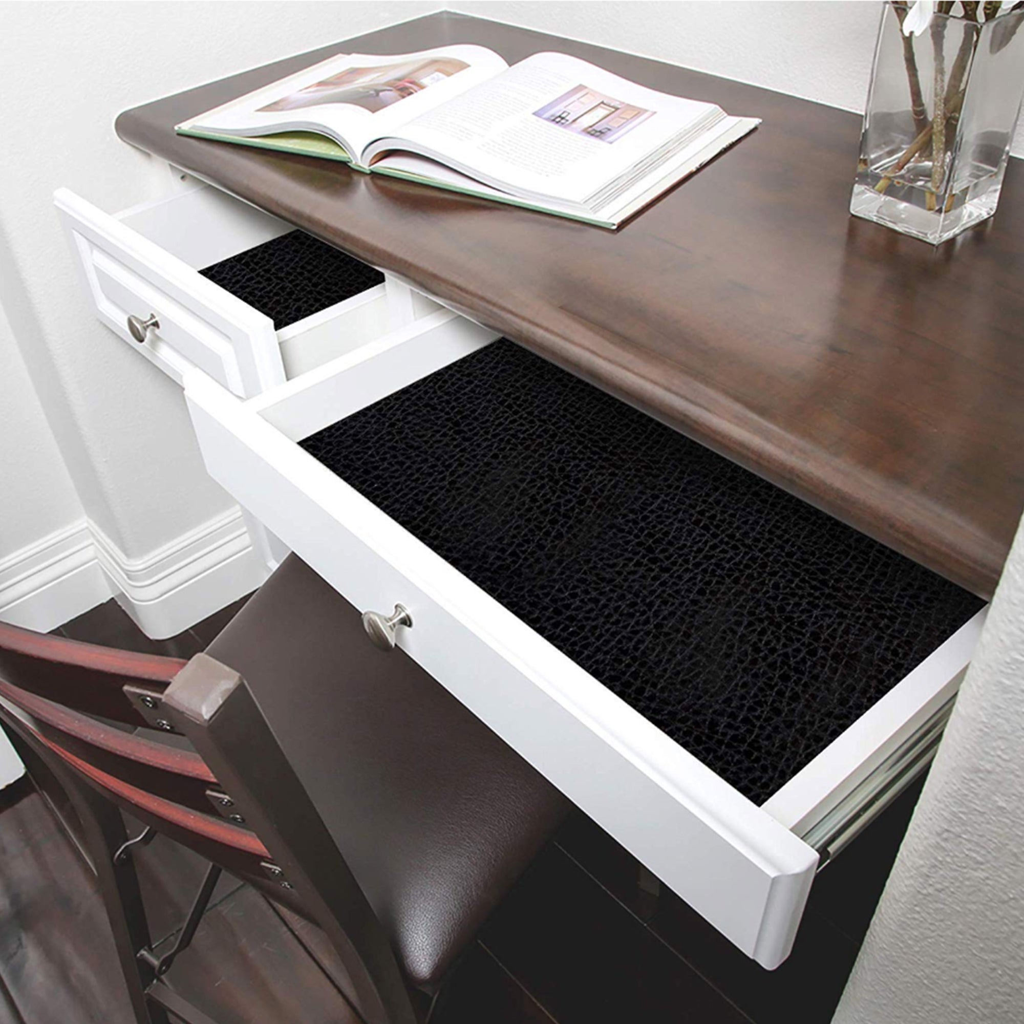 Adhesive Metallic Shelf Liner