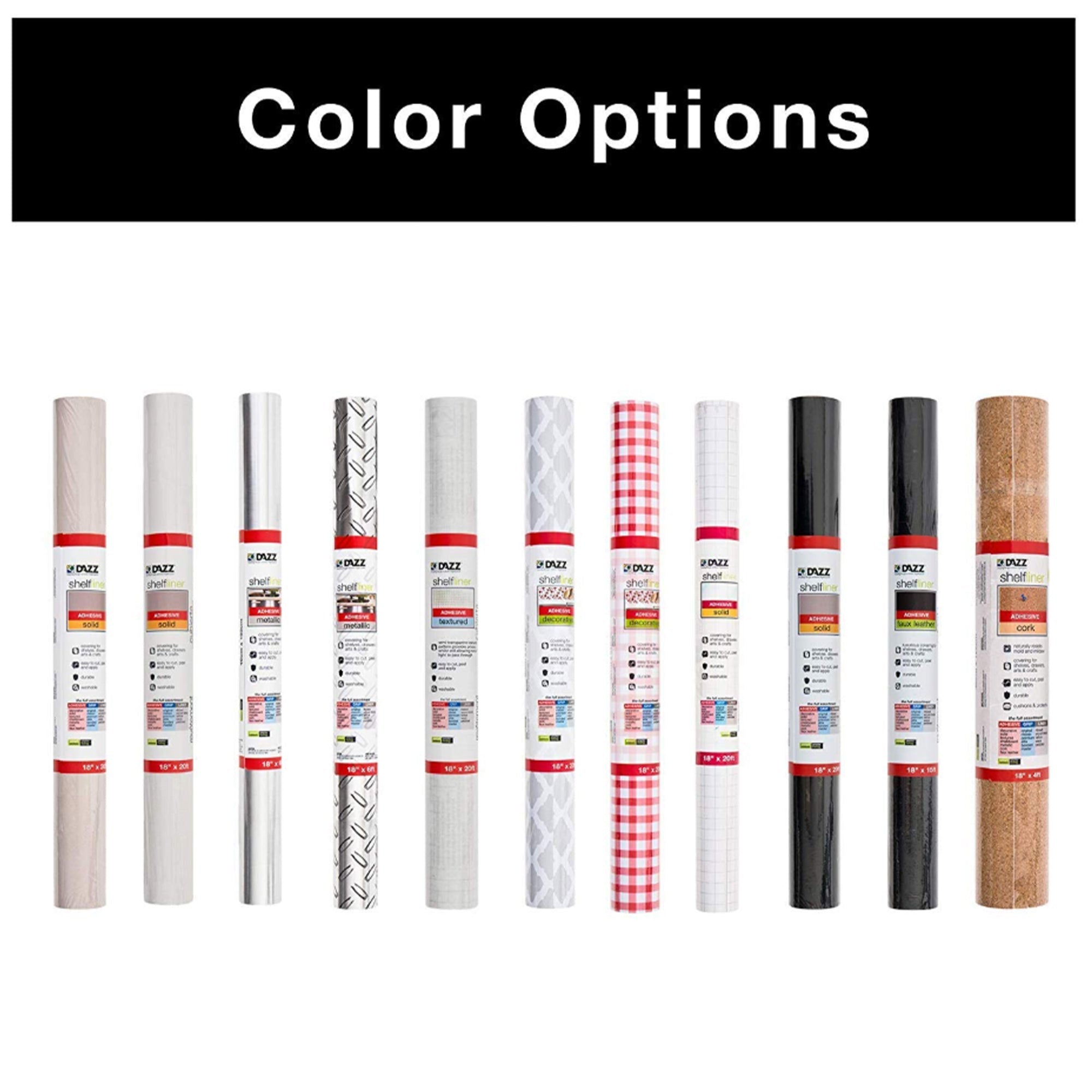 Adhesive Metallic Shelf Liner