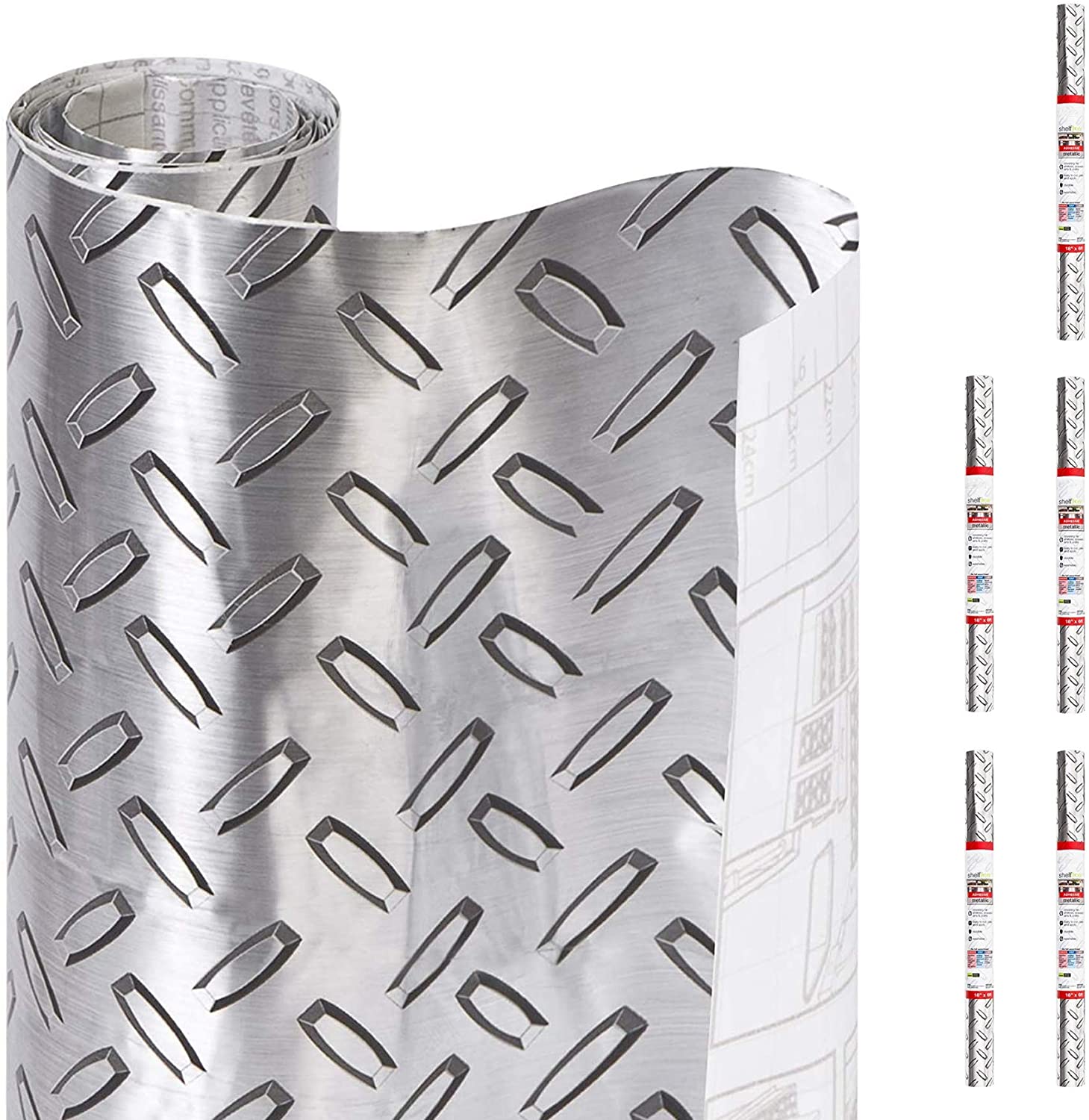Adhesive Metallic Shelf Liner