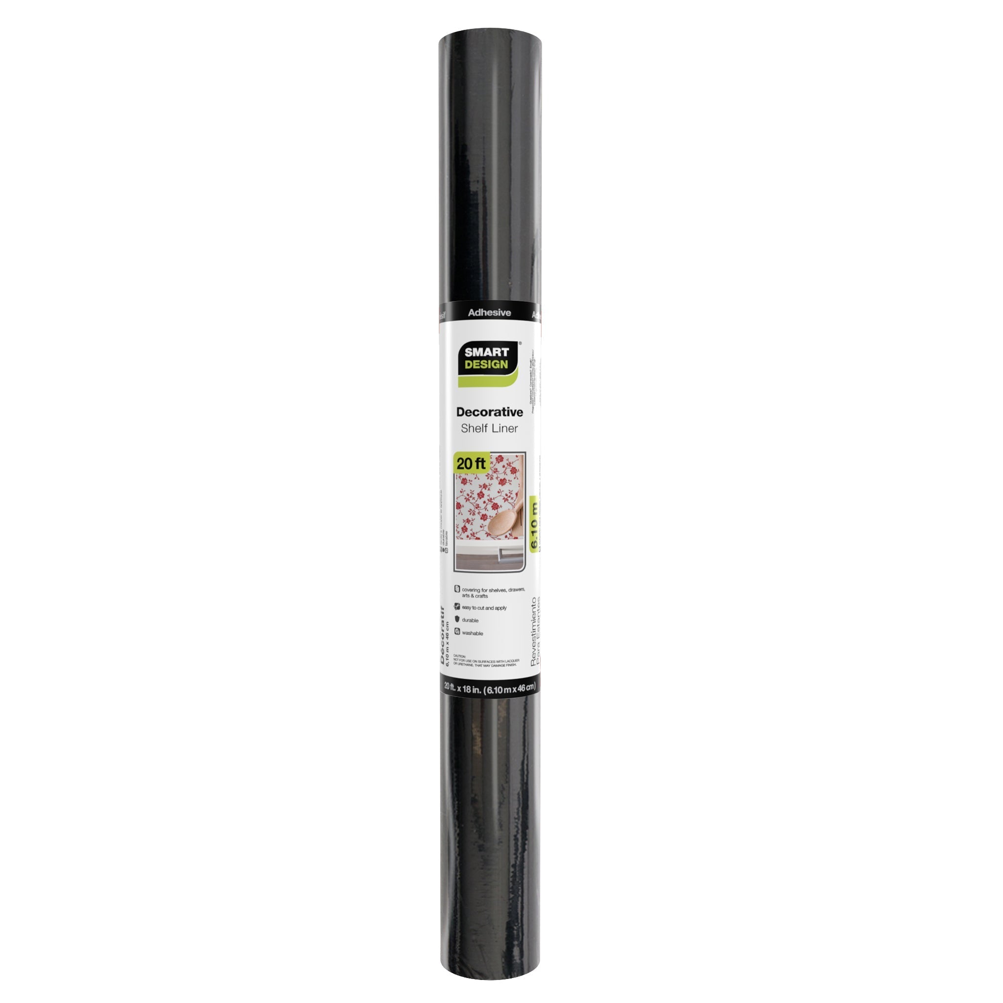 Adhesive Liner – Black (18” x 20’)