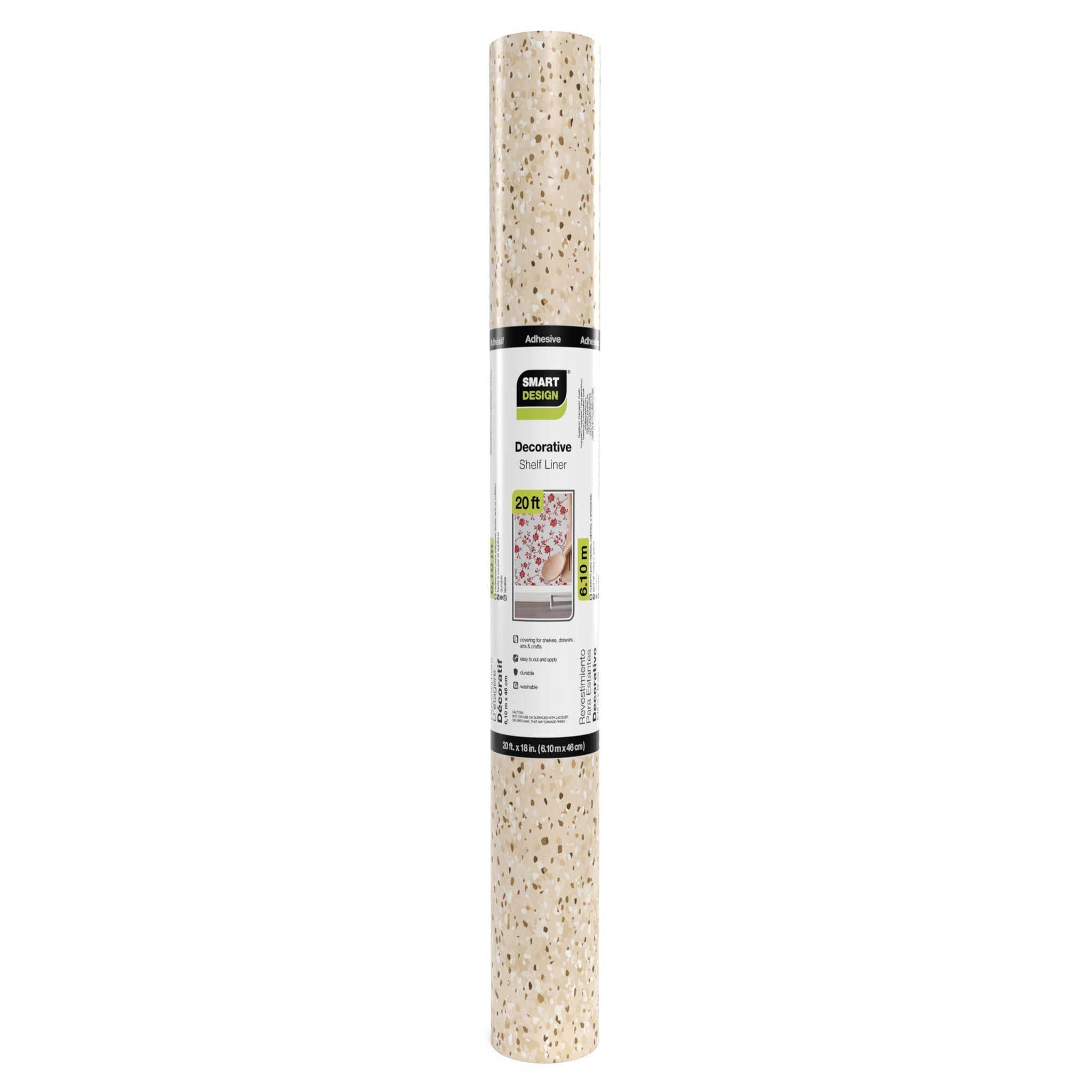 Adhesive Shelf Liner - 18 Inch x 20 Feet
