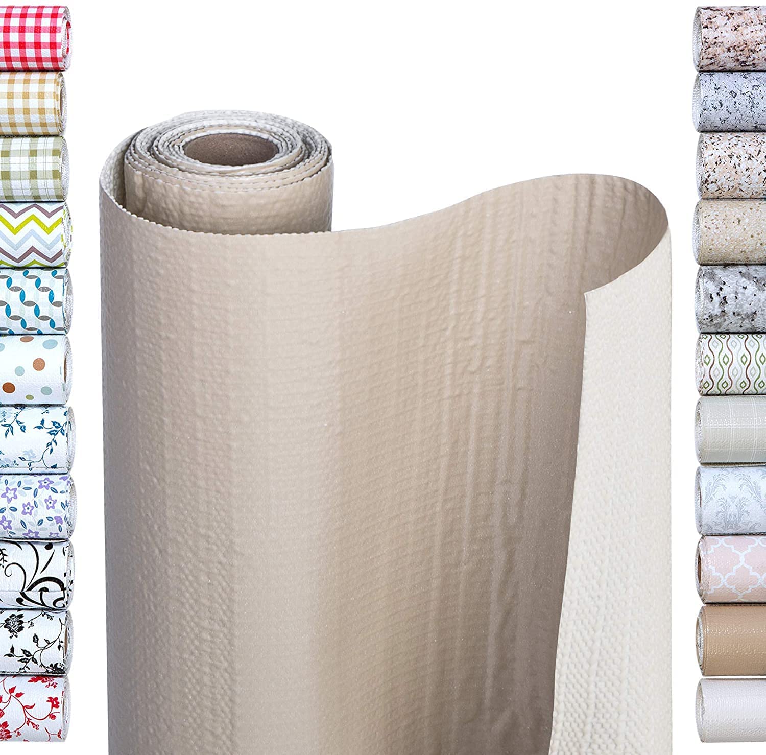 Bonded Grip Shelf Liner - 18 Inch x 5 Feet - Non-Adhesive