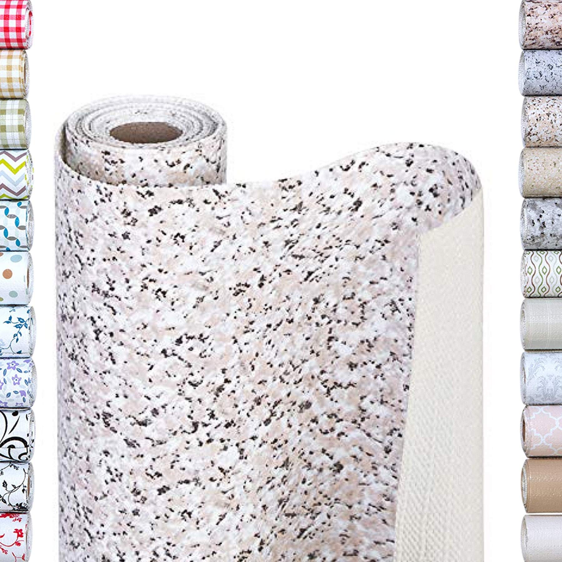 Bonded Grip Shelf Liner - 18 Inch x 5 Feet - Non-Adhesive