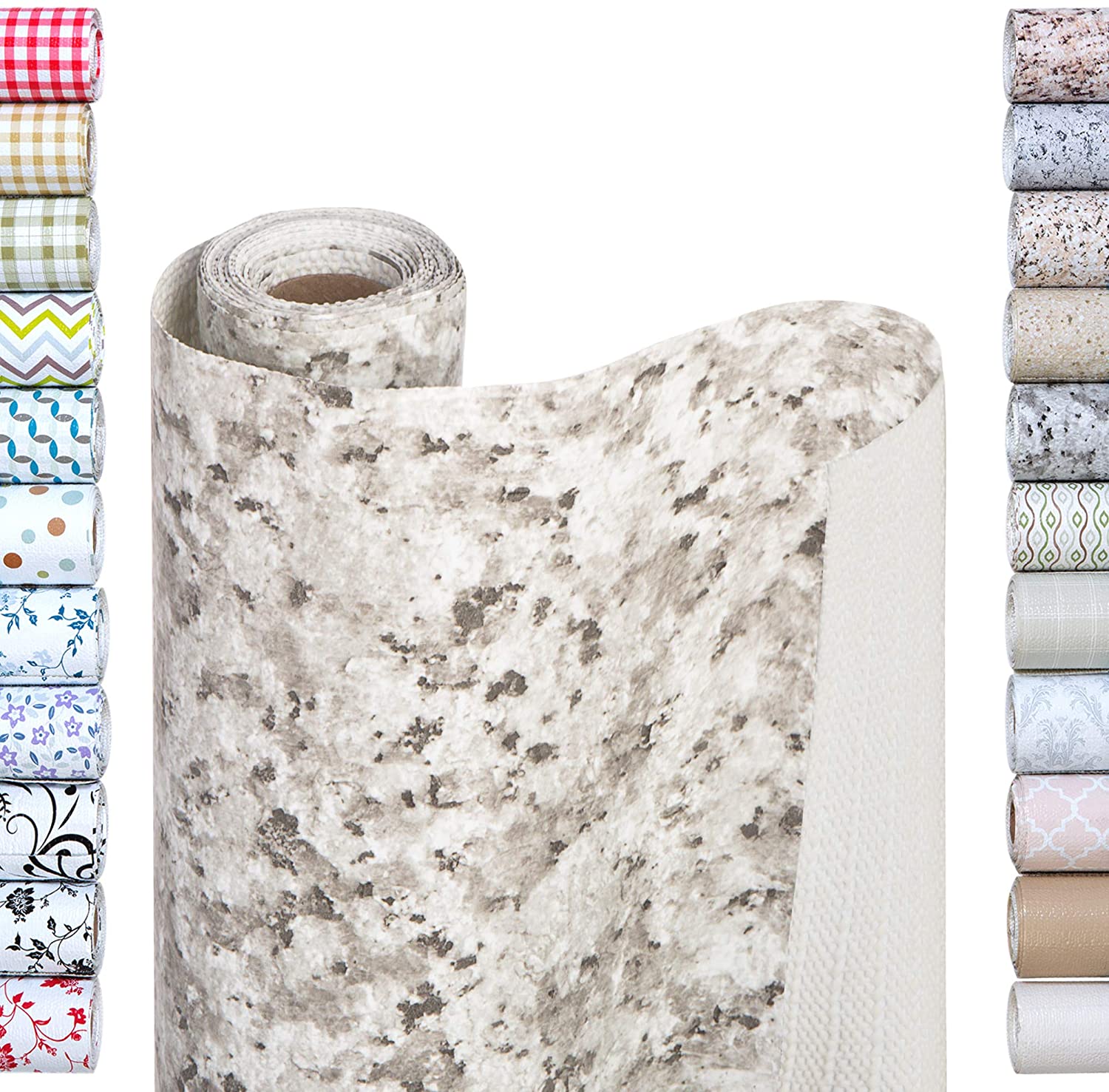 Bonded Grip Shelf Liner - 18 Inch x 5 Feet - Non-Adhesive