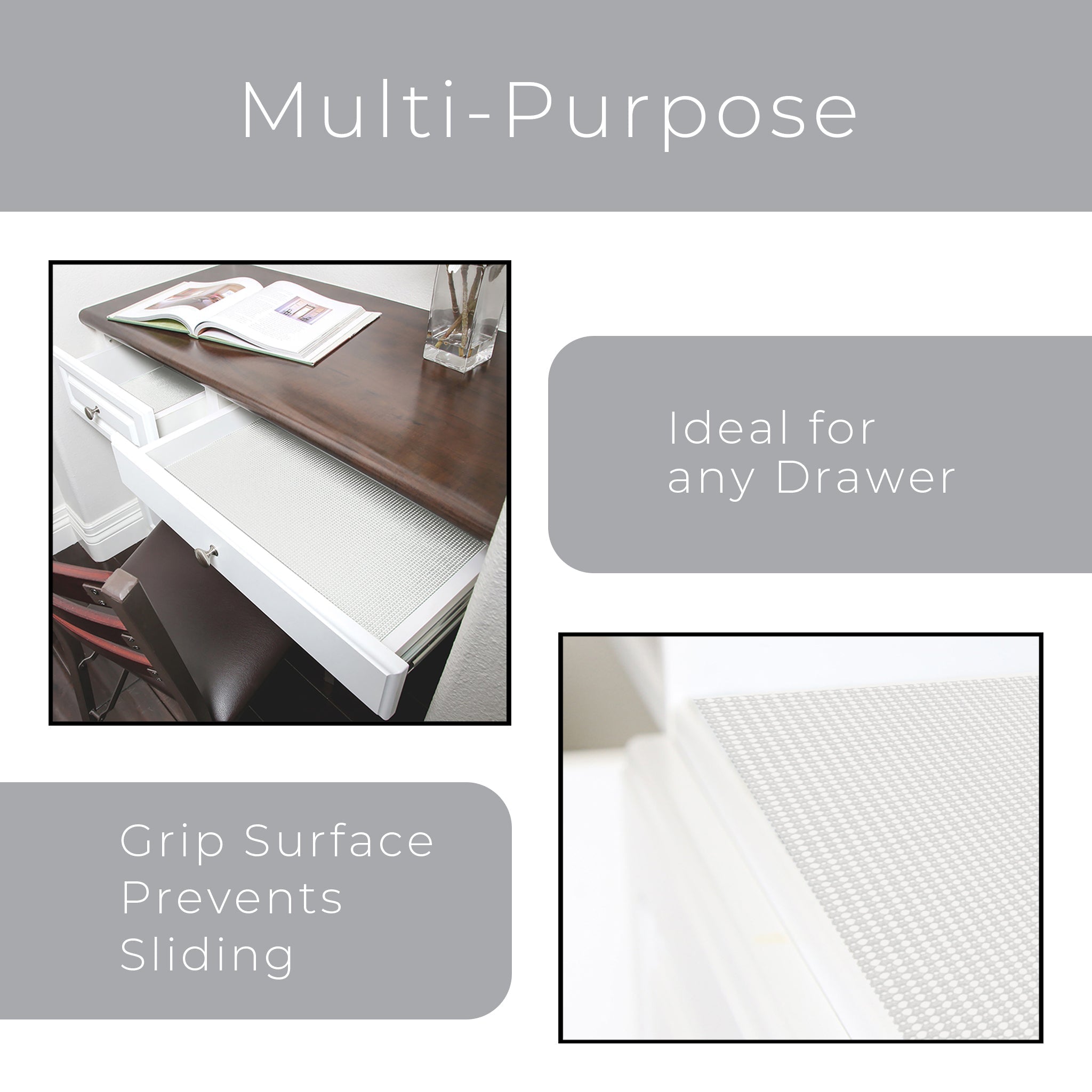 Classic Grip Shelf Liner - 18 Inch x 5 Feet