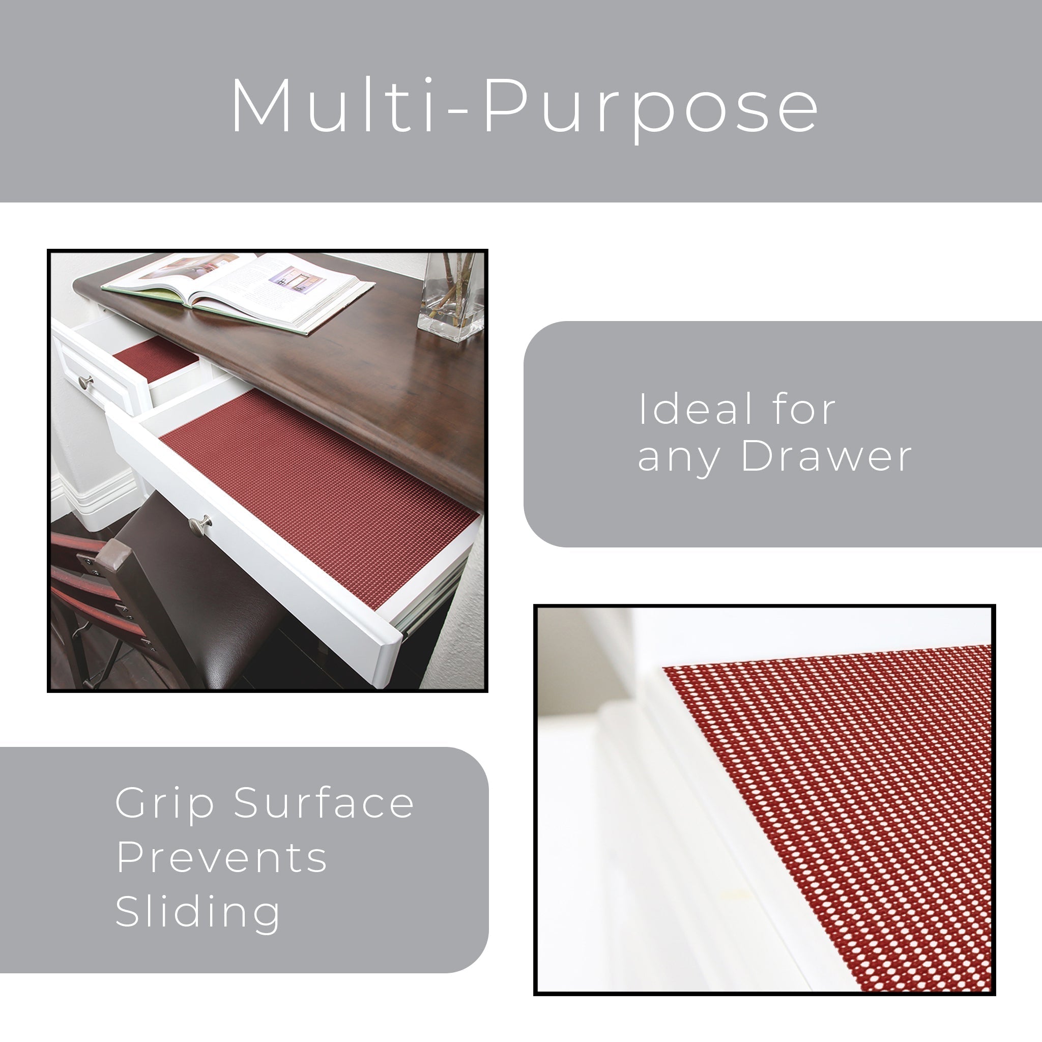 Classic Grip Shelf Liner - 18 Inch x 5 Feet
