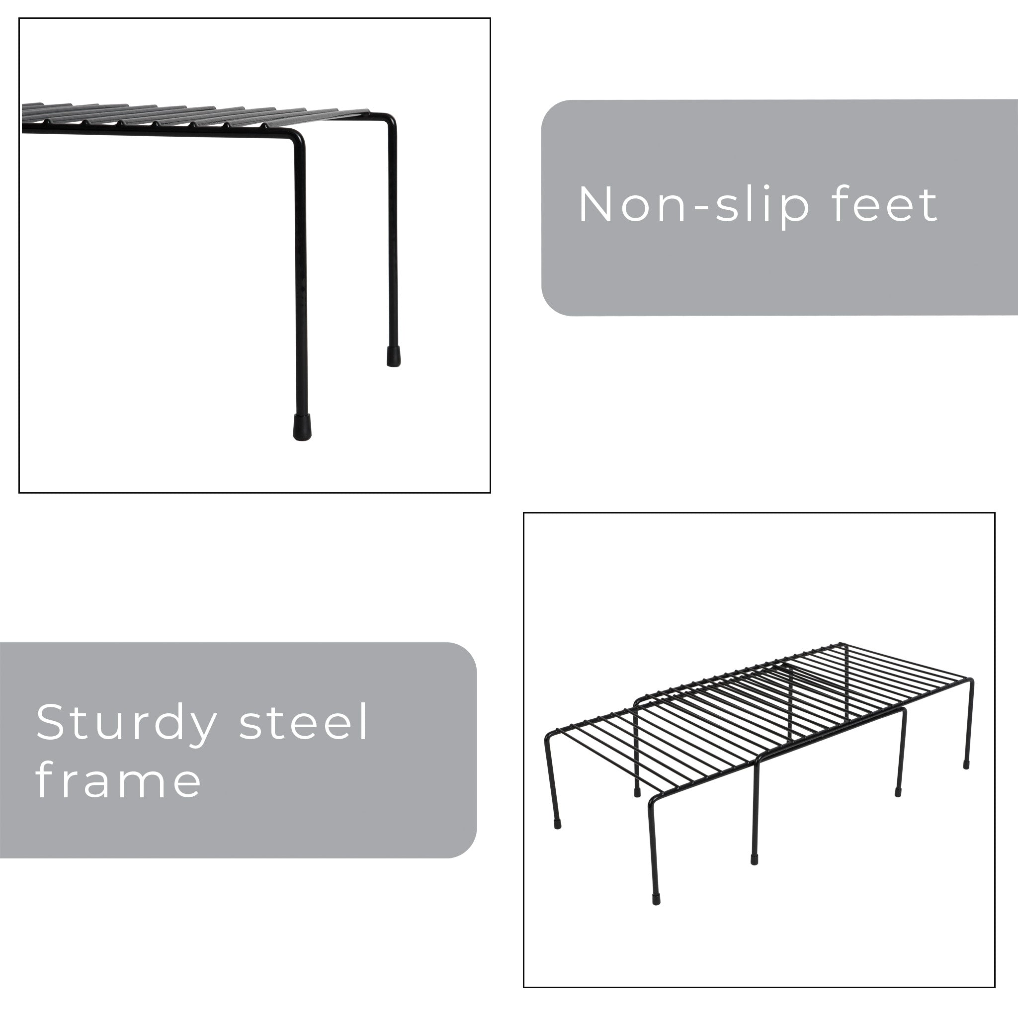 Expandable Cabinet Storage Rack