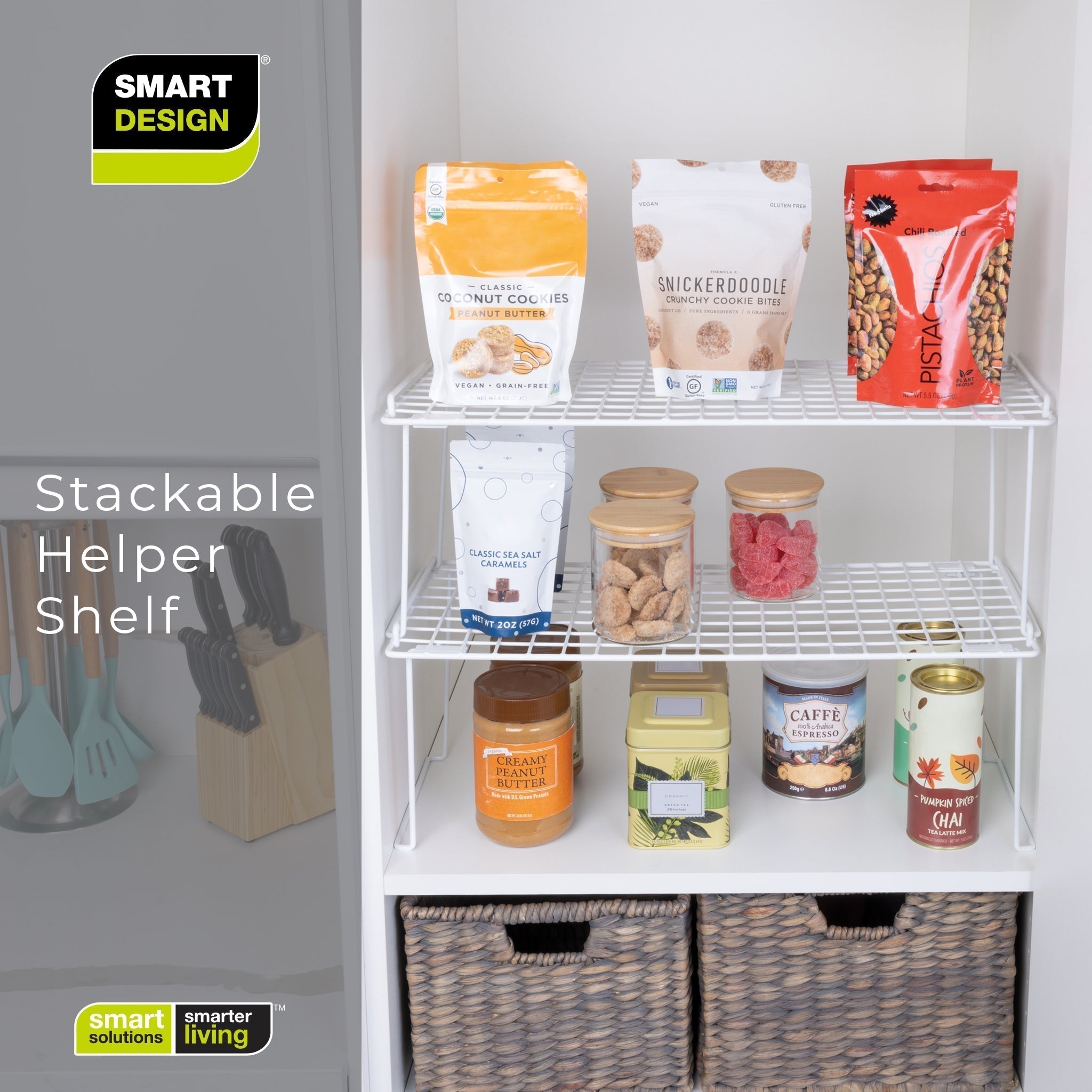 Extra Large Stacking Cabinet Shelf Rack