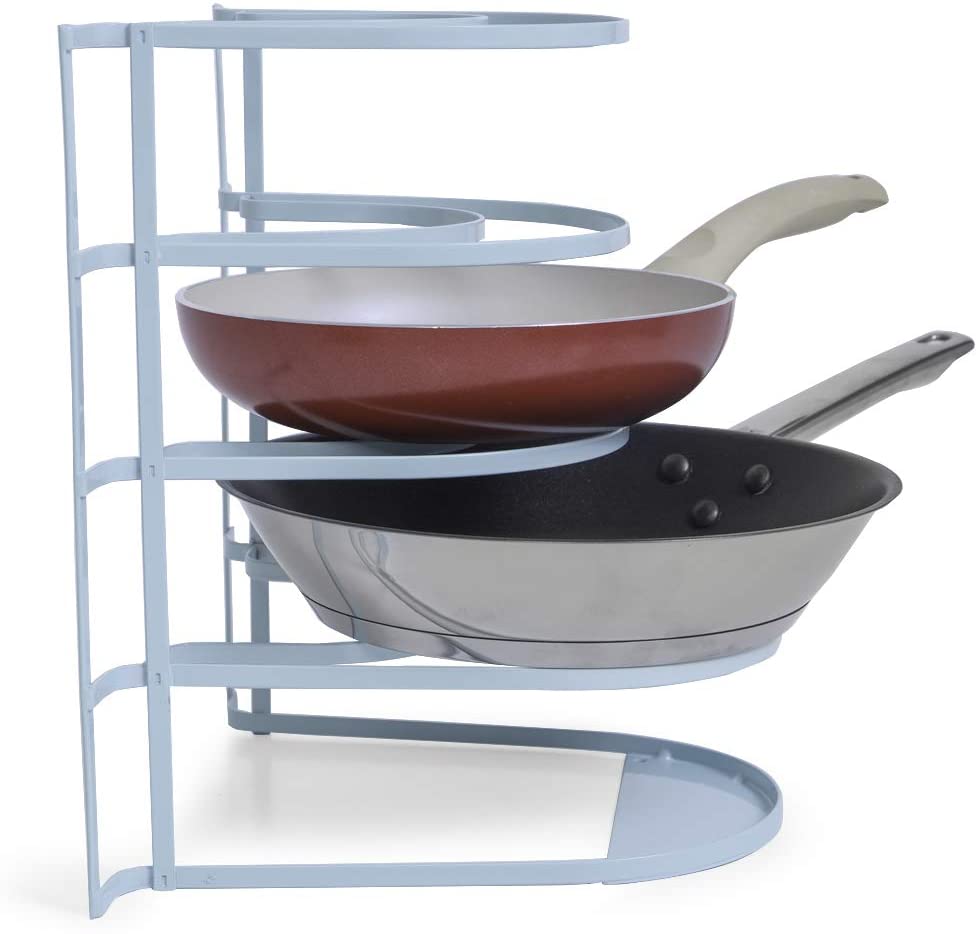 Heavy Duty 5-Tier Pan Rack Storage Organizer