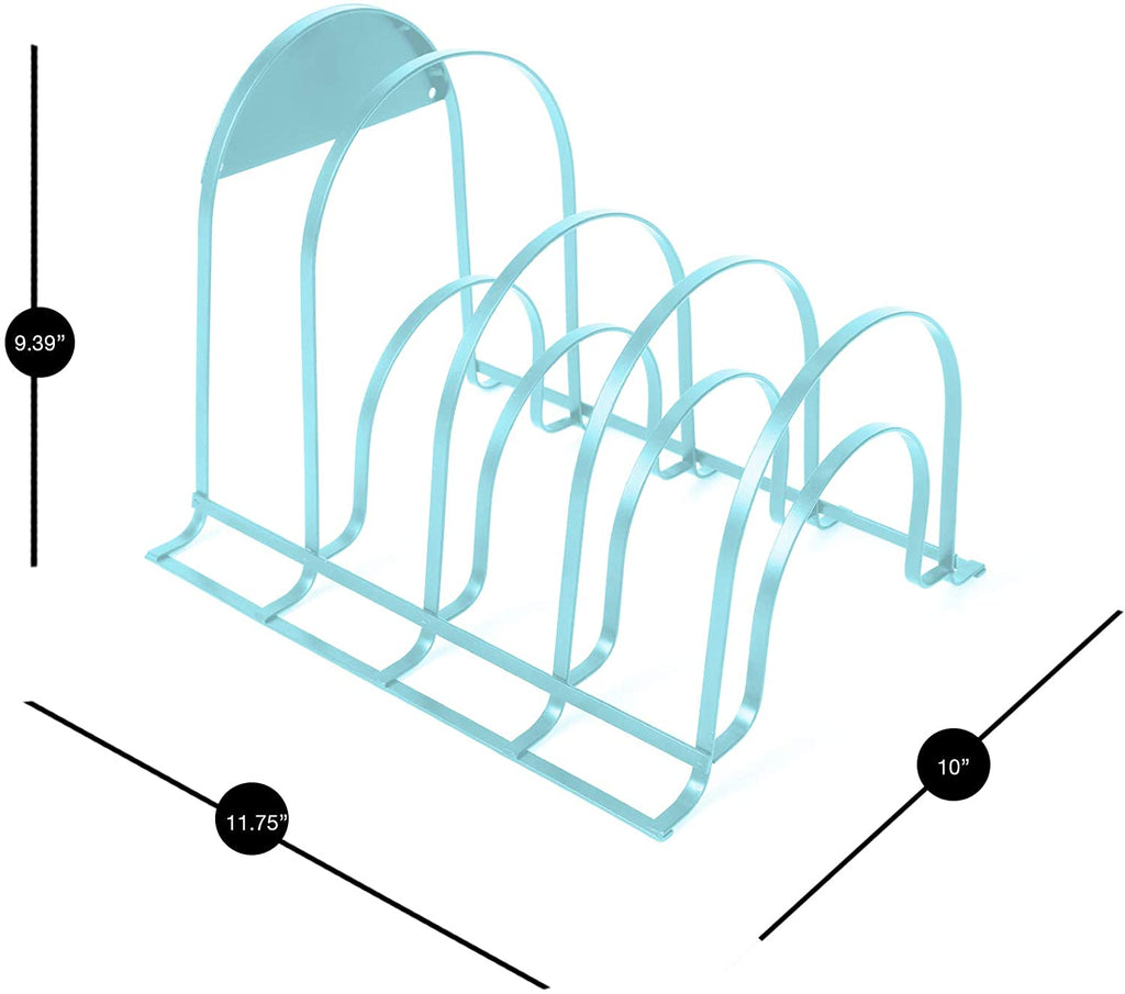 Heavy Duty 5-Tier Pan Rack Storage Organizer