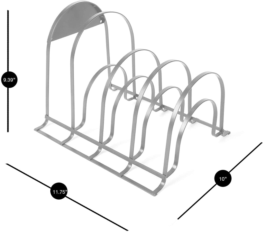 Heavy Duty 5-Tier Pan Rack Storage Organizer