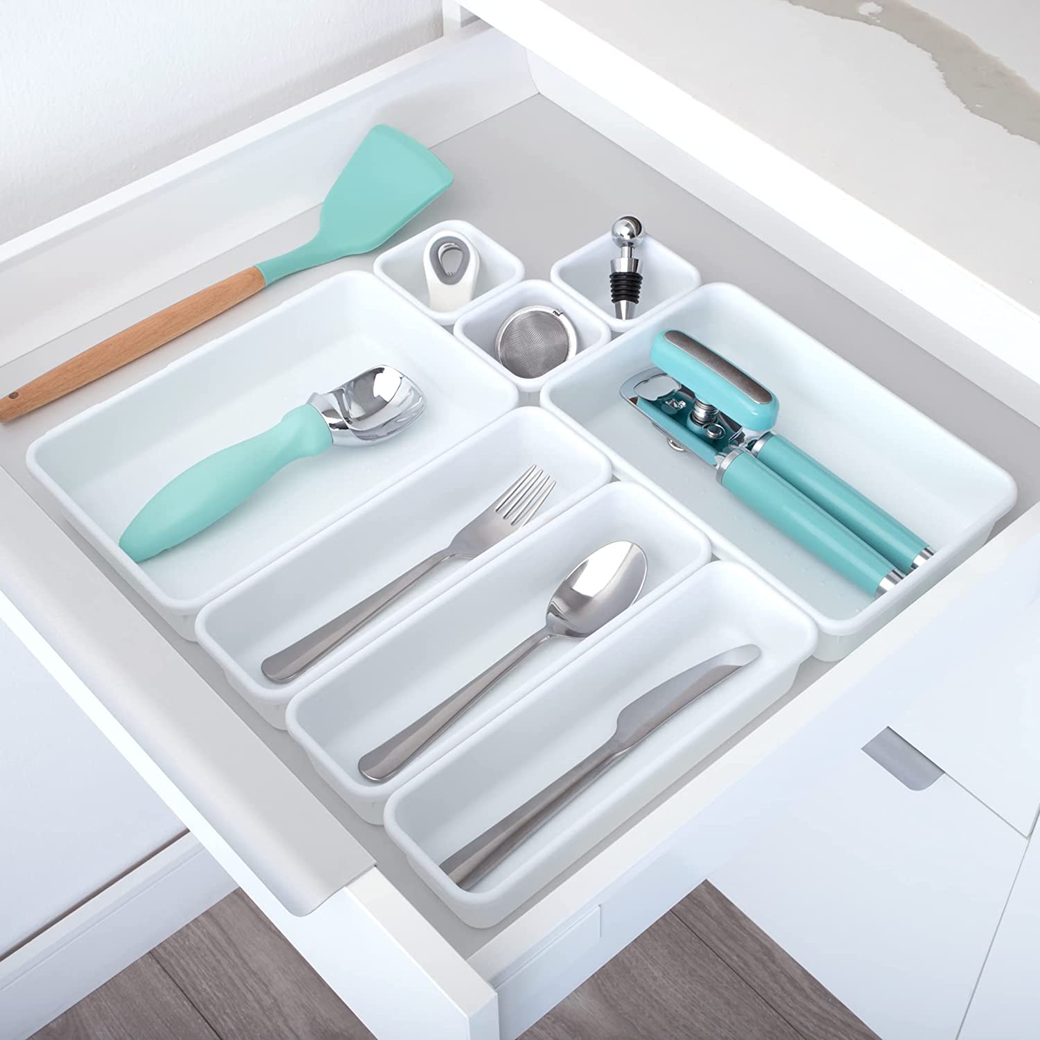 Interlocking Drawer Organizer - 8 Piece Set
