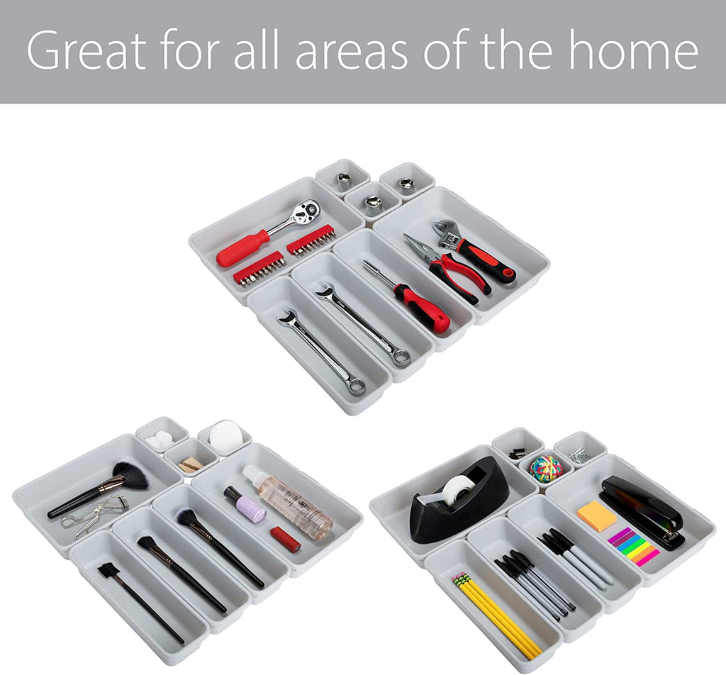 Interlocking Drawer Organizer - 8 Piece Set