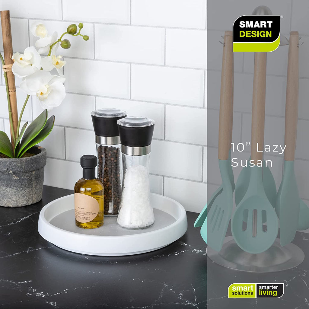 Lazy Susan Spinning Turntable Organizer - 10 Inch