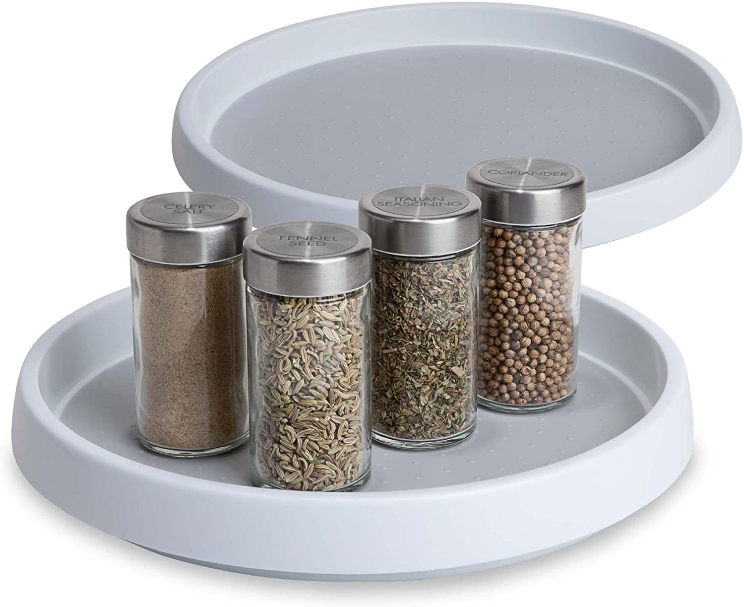 Lazy Susan Spinning Turntable Organizer - 10 Inch