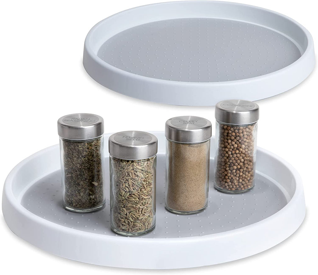 Lazy Susan Spinning Turntable Organizer - 12 Inch