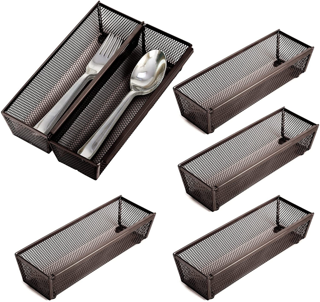 Steel Mesh Drawer Organizer (3 × 9)