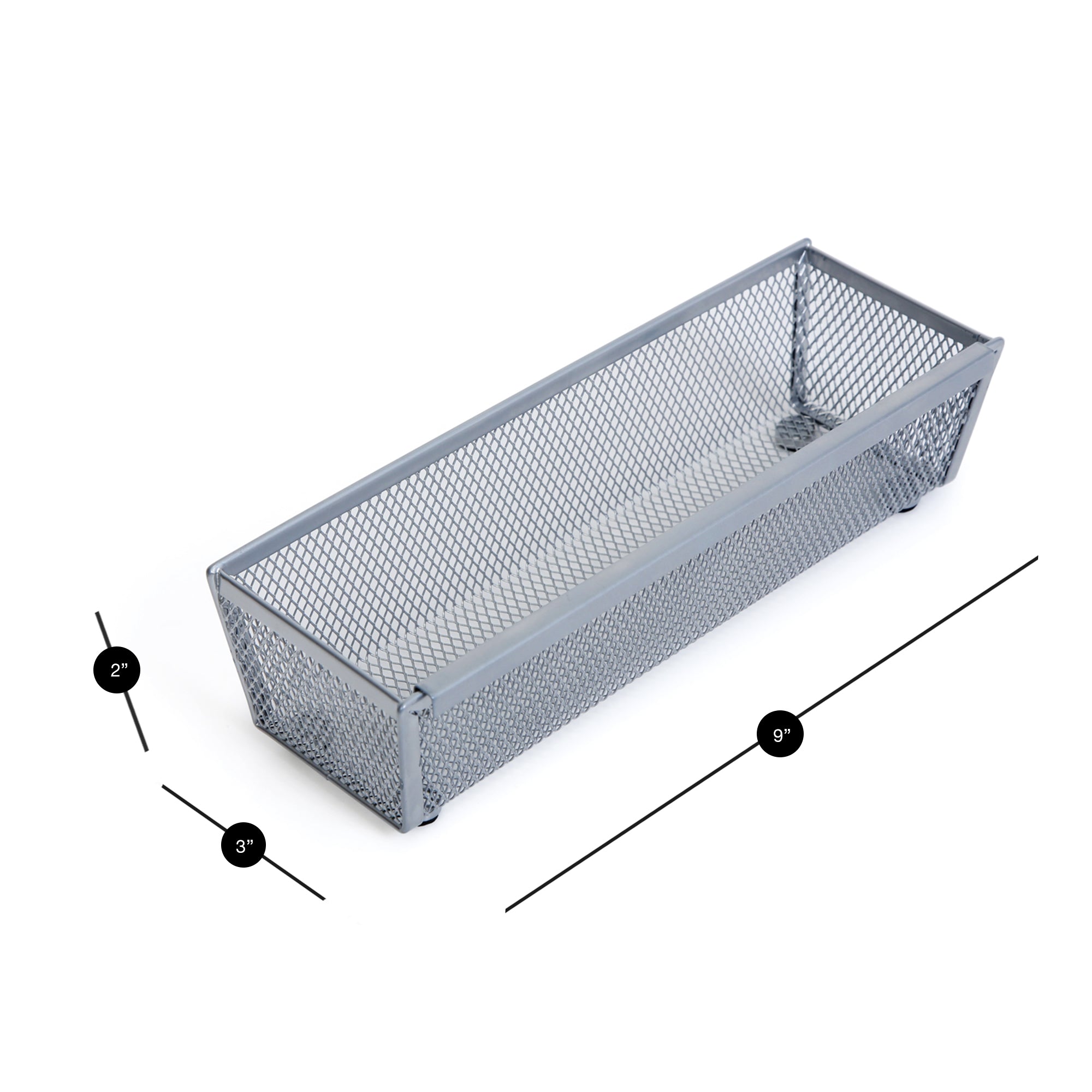 Steel Mesh Drawer Organizer (3 × 9)