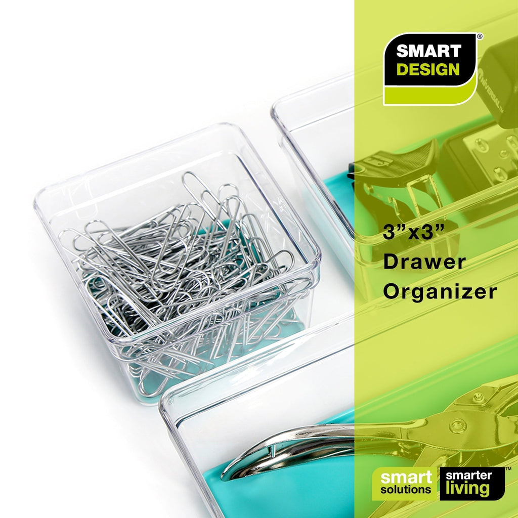 Plastic Drawer Organizer - 3 X 3 Inch
