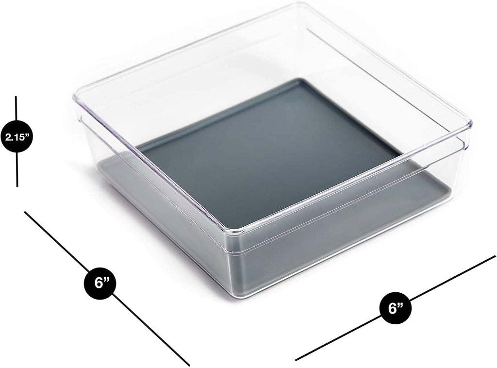 Plastic Drawer Organizer - 6 X 6 Inch