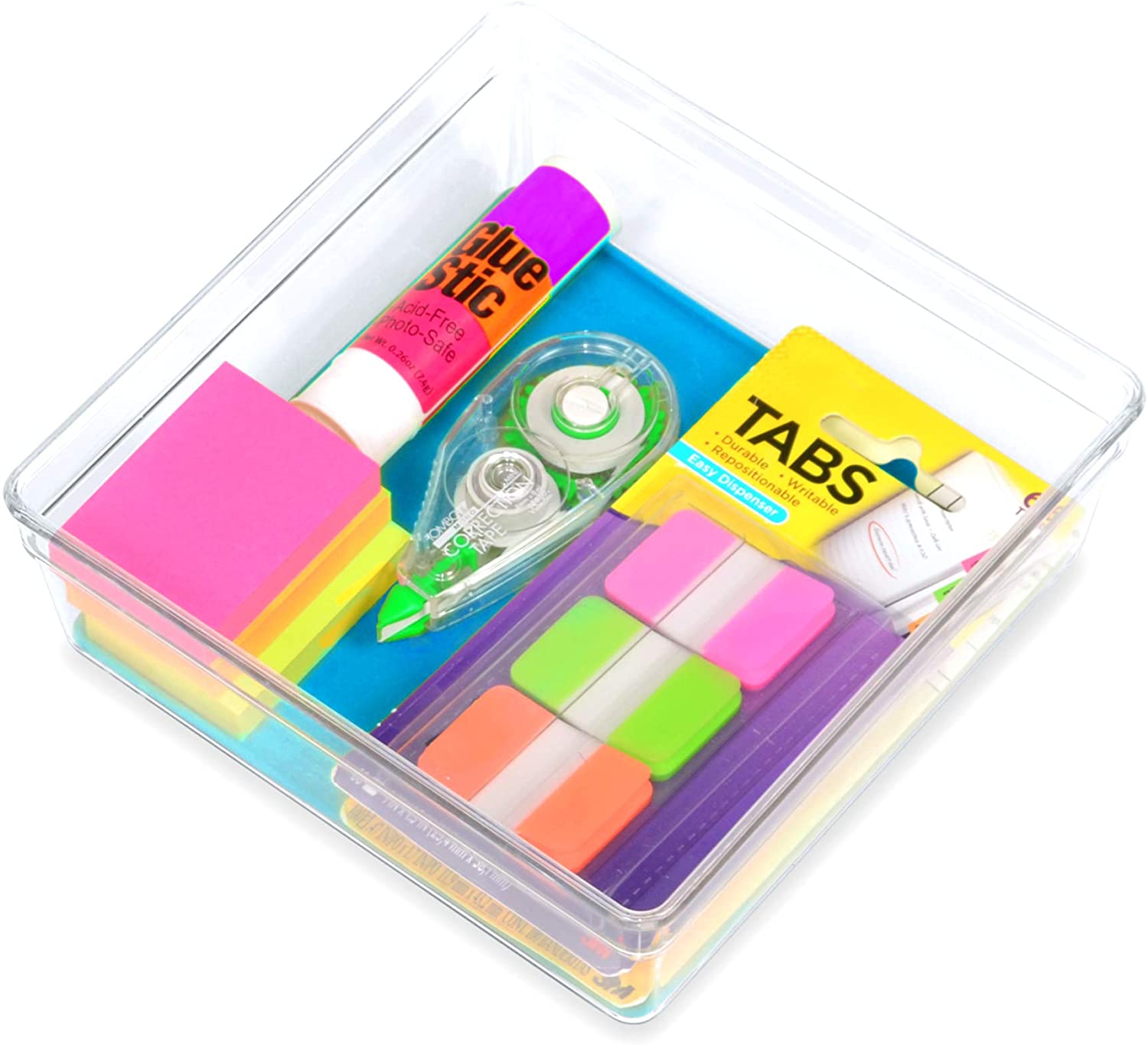 Plastic Drawer Organizer - 6 X 6 Inch