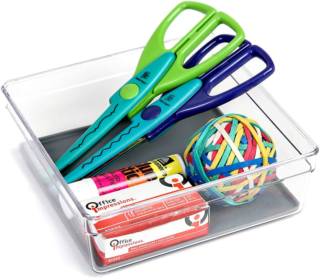 Plastic Drawer Organizer - 6 X 6 Inch