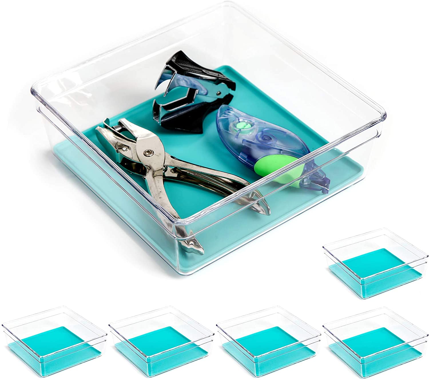 Plastic Drawer Organizer - 6 X 6 Inch