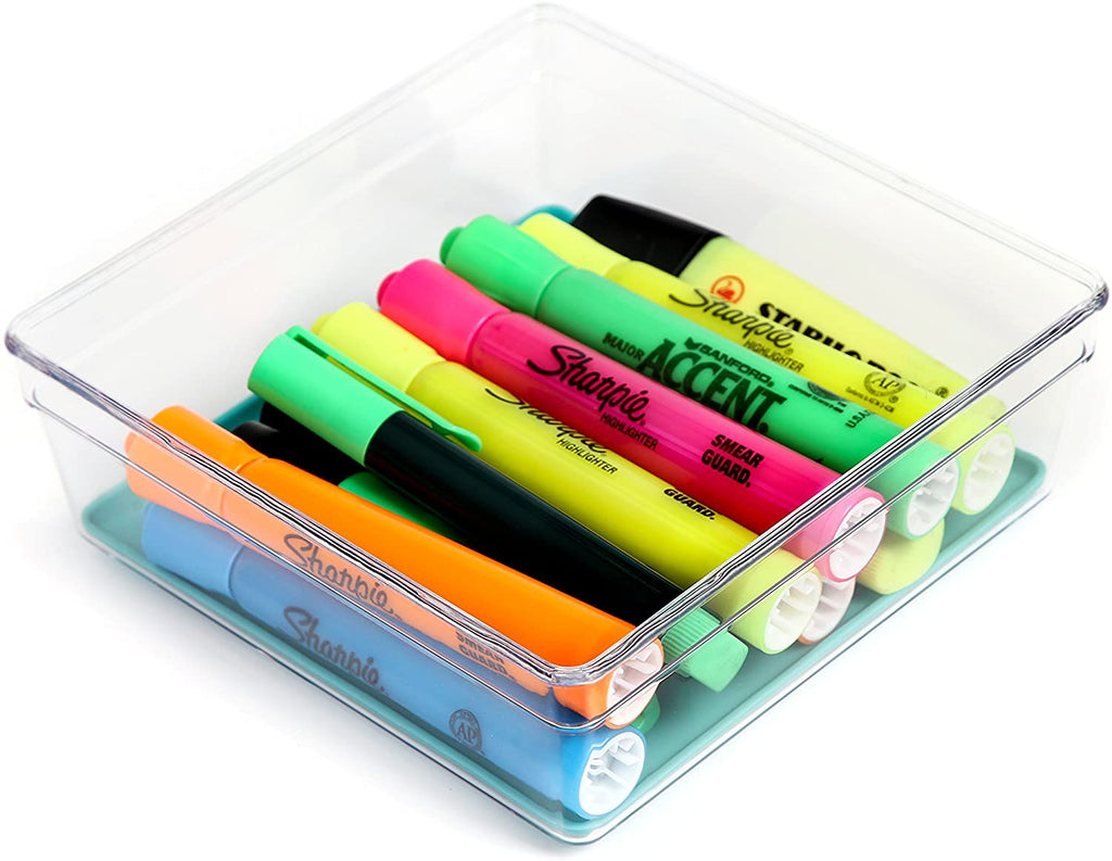 Plastic Drawer Organizer - 6 X 6 Inch