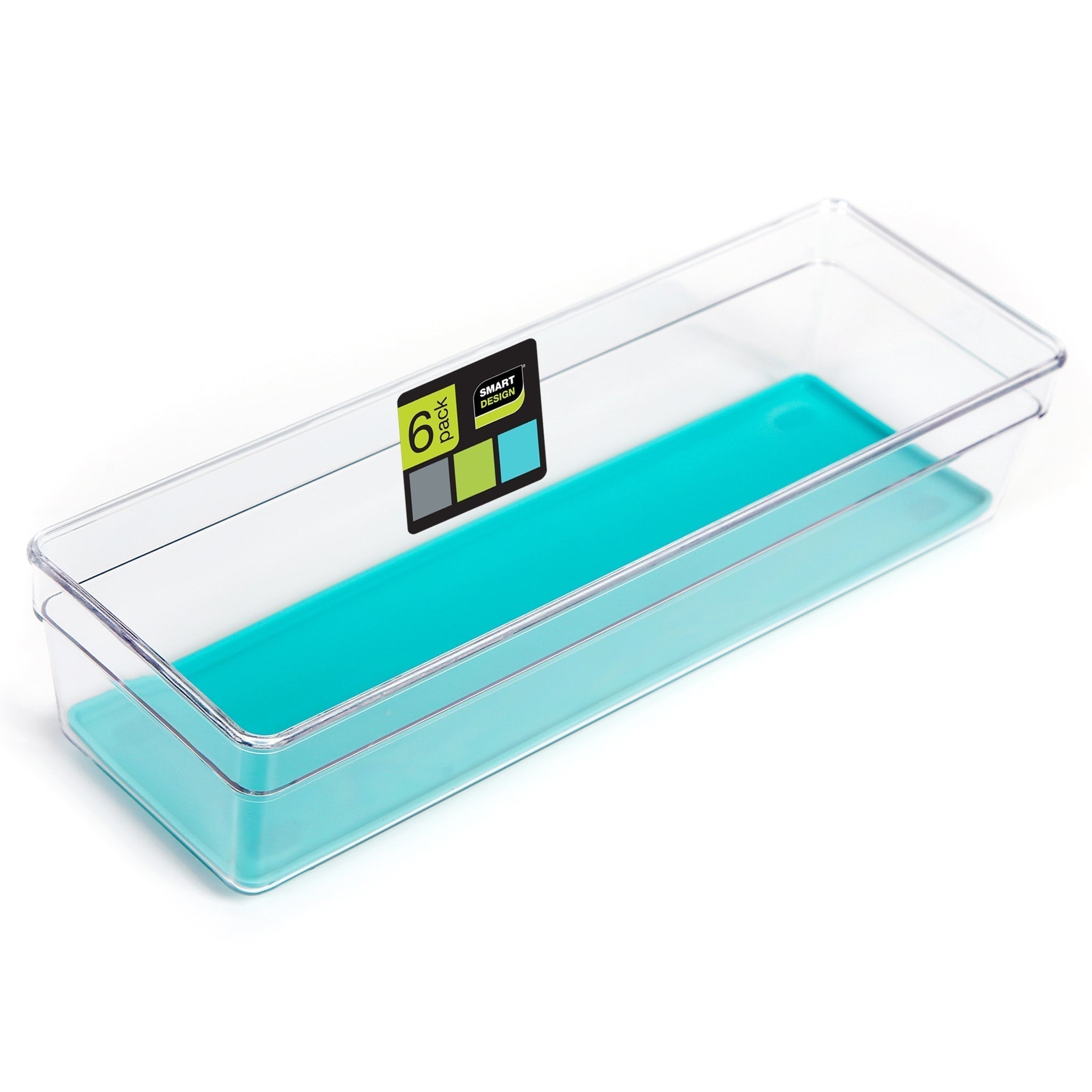 Plastic Drawer Organizer – BPA Free – 9" x 3" – Clear