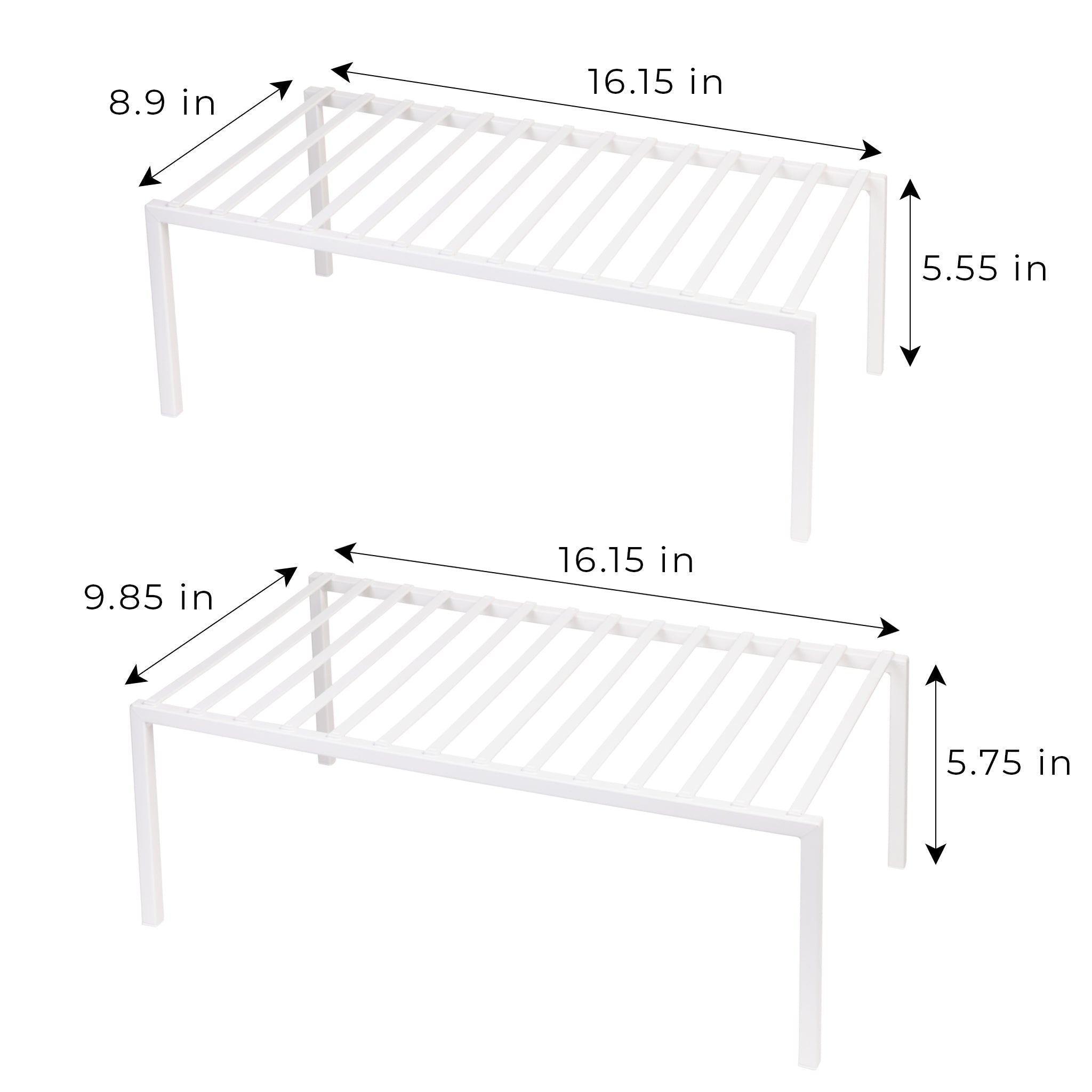 Premium Expandable Cabinet Storage Rack
