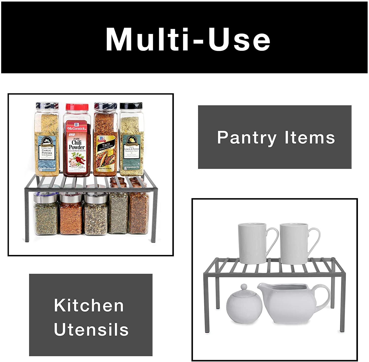 Premium Medium Cabinet Storage Shelf Rack
