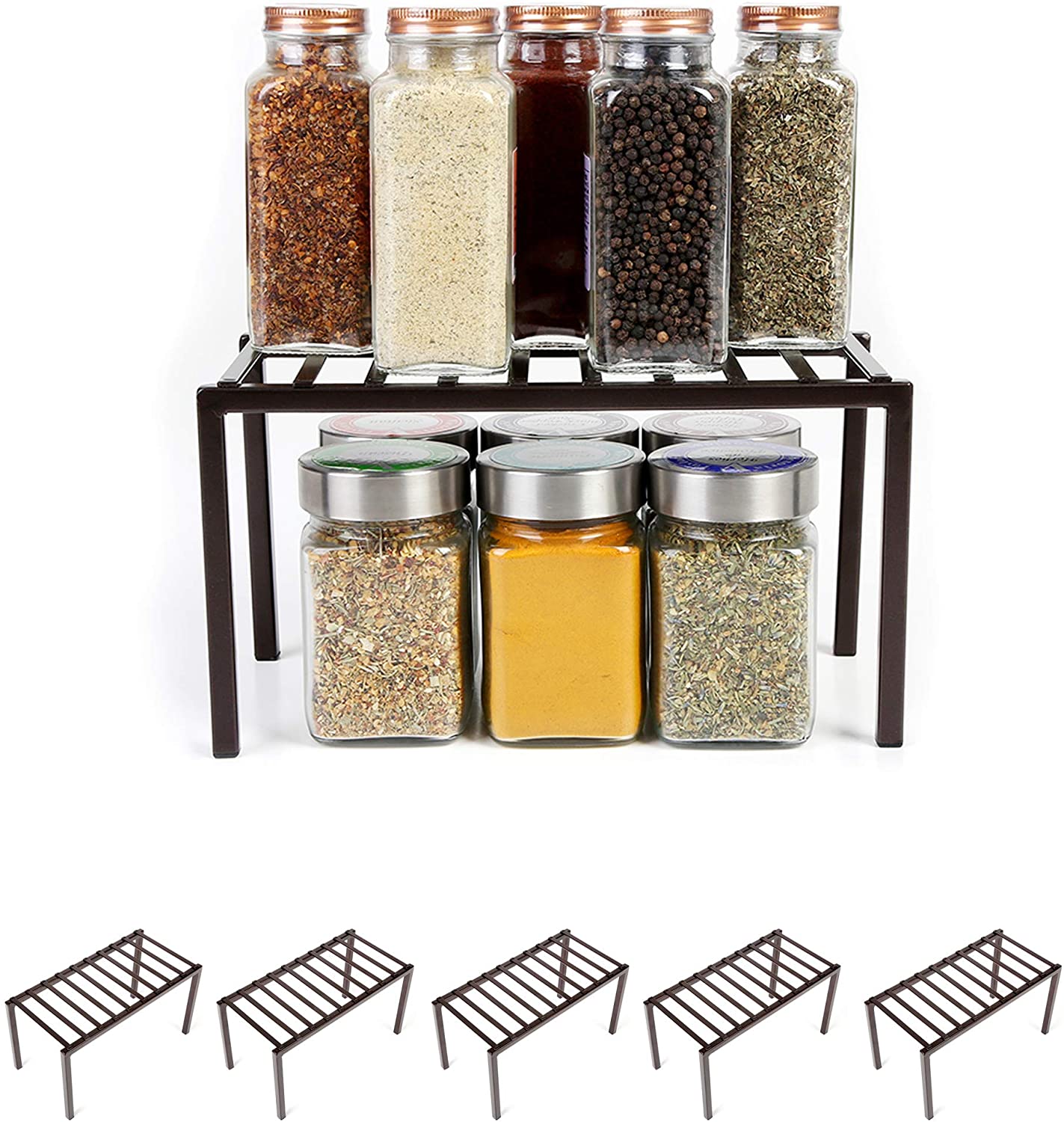 Premium Small Cabinet Storage Shelf Rack
