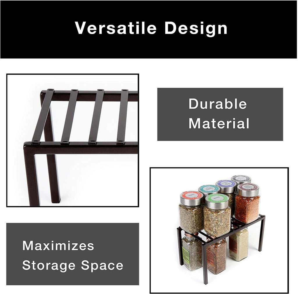 Premium Small Cabinet Storage Shelf Rack