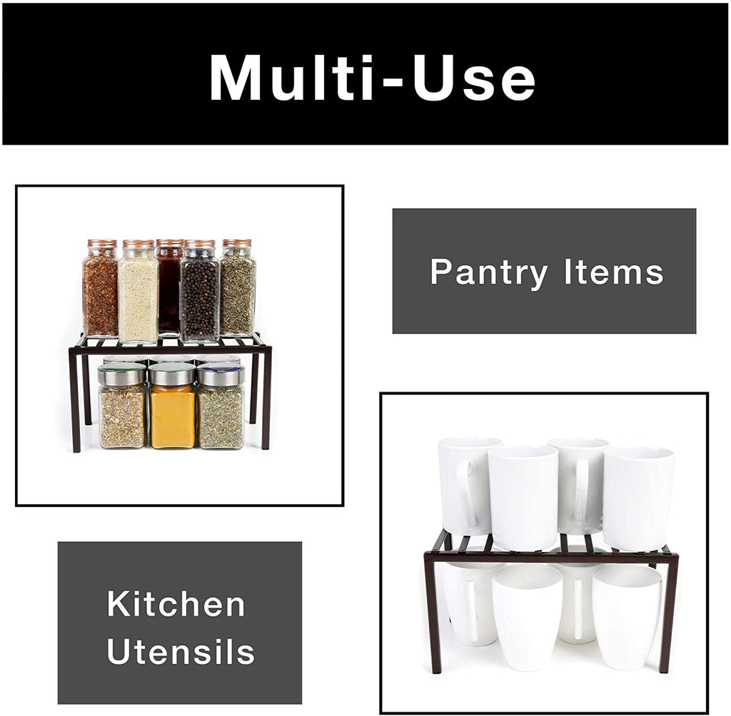 Premium Small Cabinet Storage Shelf Rack