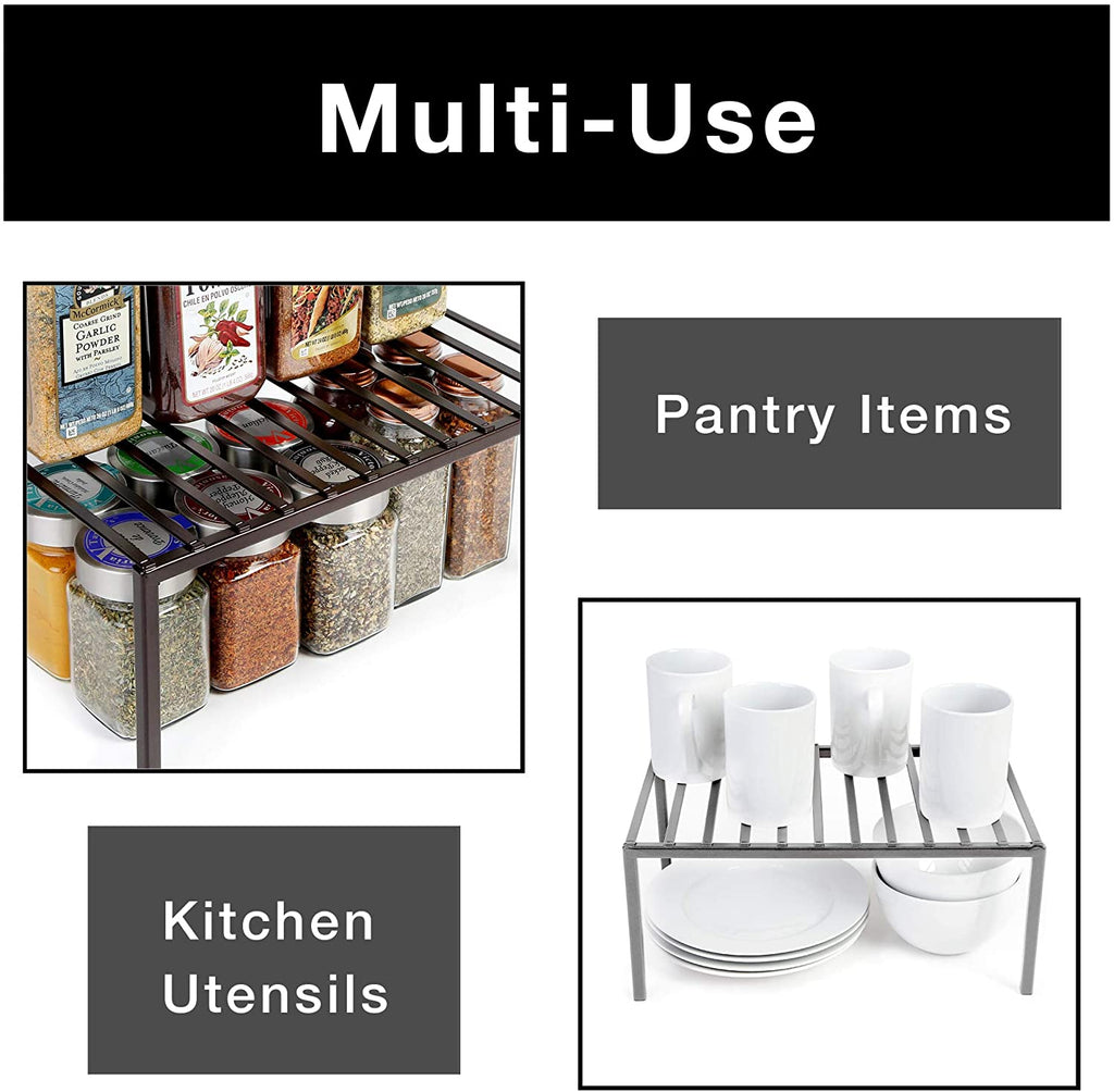 Premium Small Cabinet Storage Shelf Rack