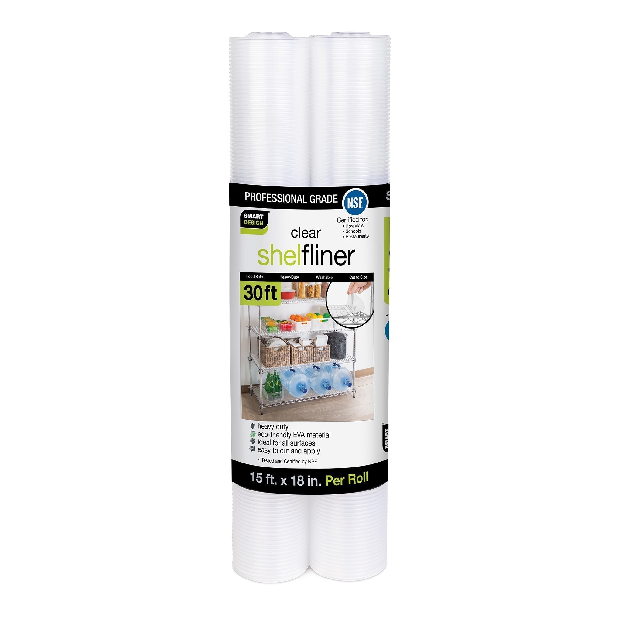 Wire Rack Shelf Liner – 18 Inch x 30 Feet