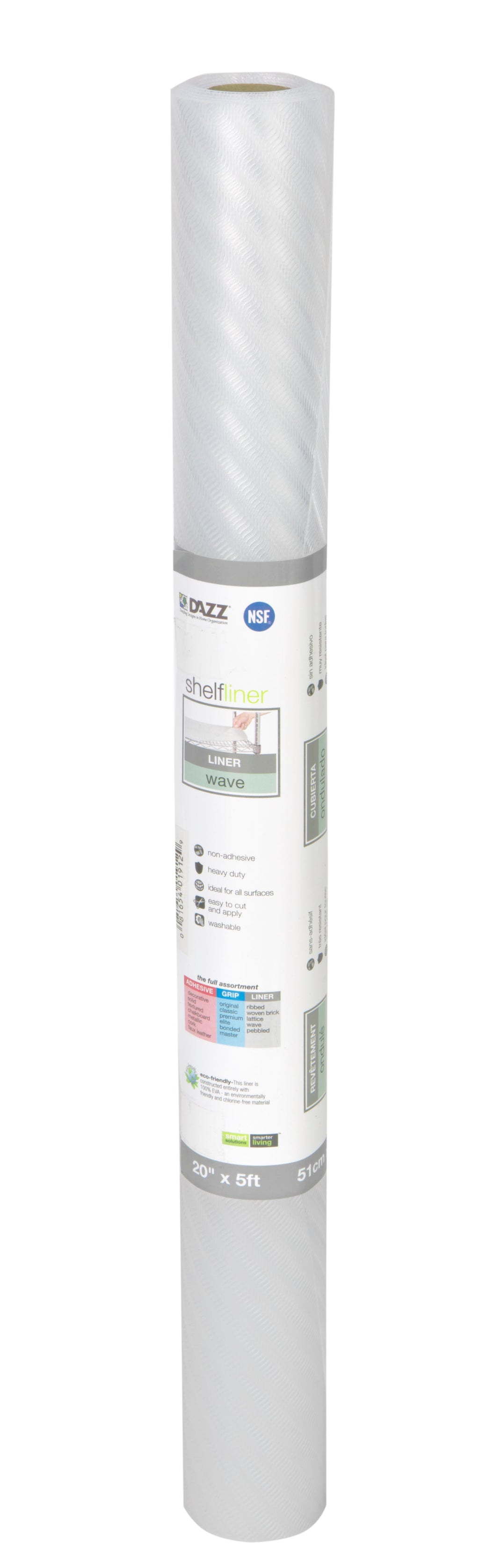 Wire Rack Shelf Liner - 20 Inch x 5 Feet - NSF Certified